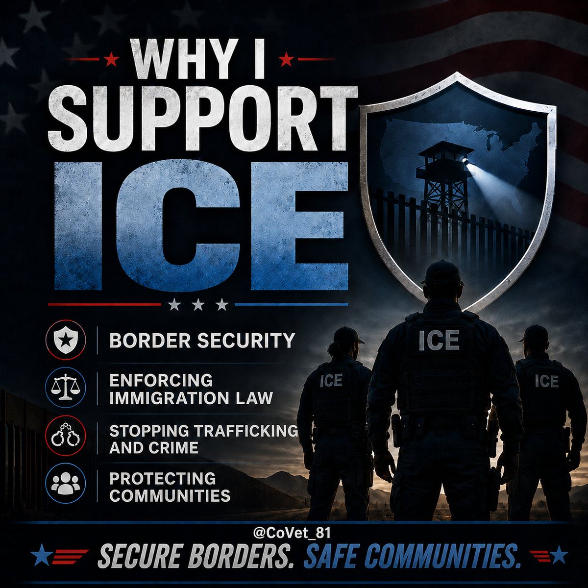 This is why I support ICE.

Names like Laken Riley, Jocelyn Nungaray, Rachel Morin, Kayla Hamilton, Mollie Tibbetts, Sarah Root, Ruby Garcia, Kate Steinle, Joshua Wilkerson, Jamiel Shaw II, Matthew Denice, and Larisha Thompson should never be forgotten.

They were innocent