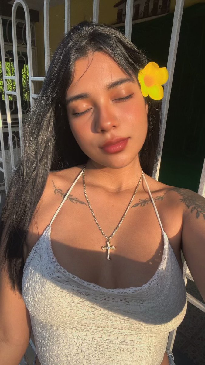 Con ma piel tostada como una flor!🌼