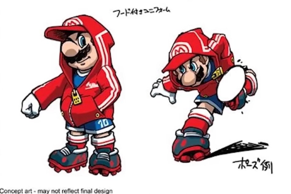 Super Mario Concept Art tweet media