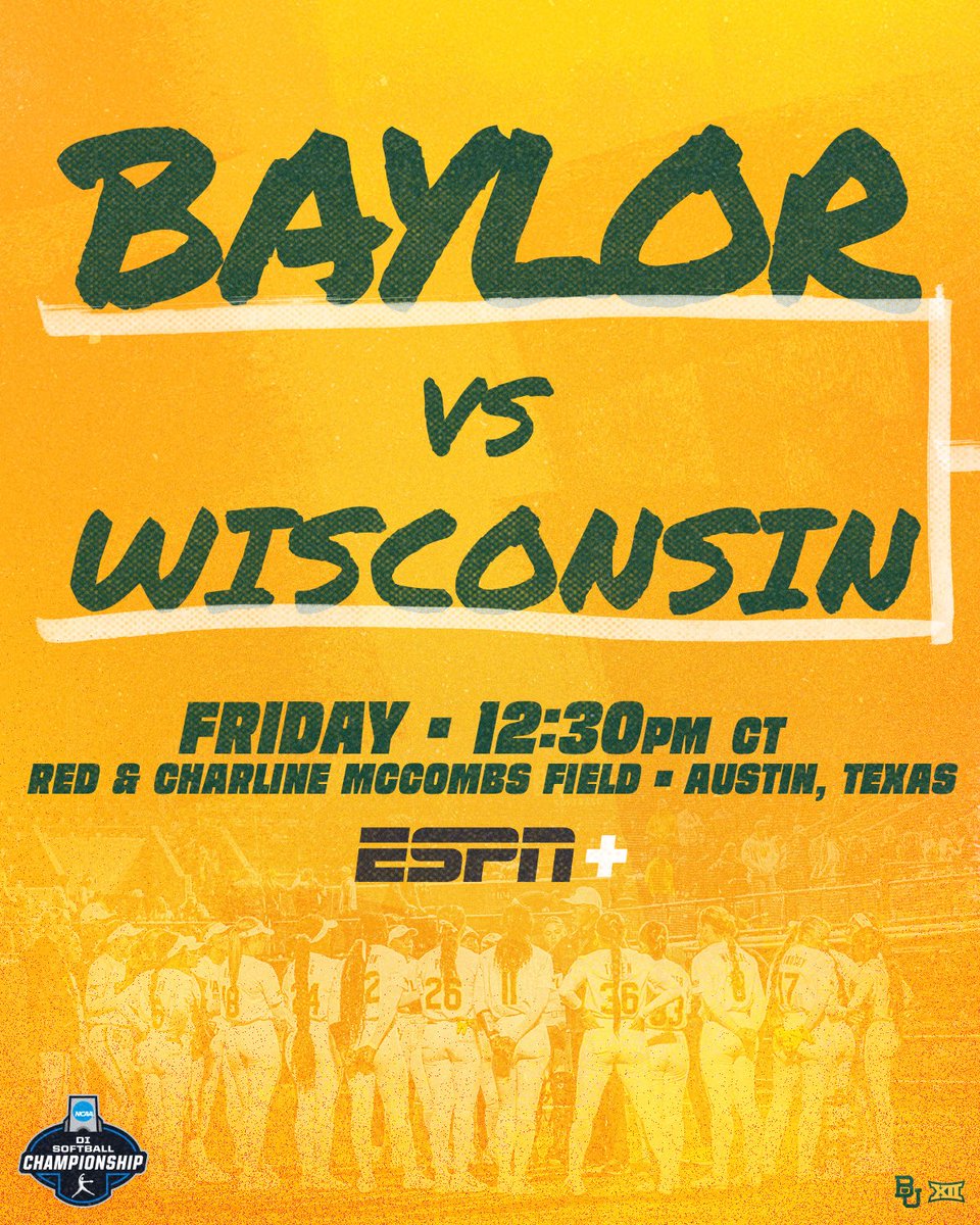 Baylor Softball tweet media