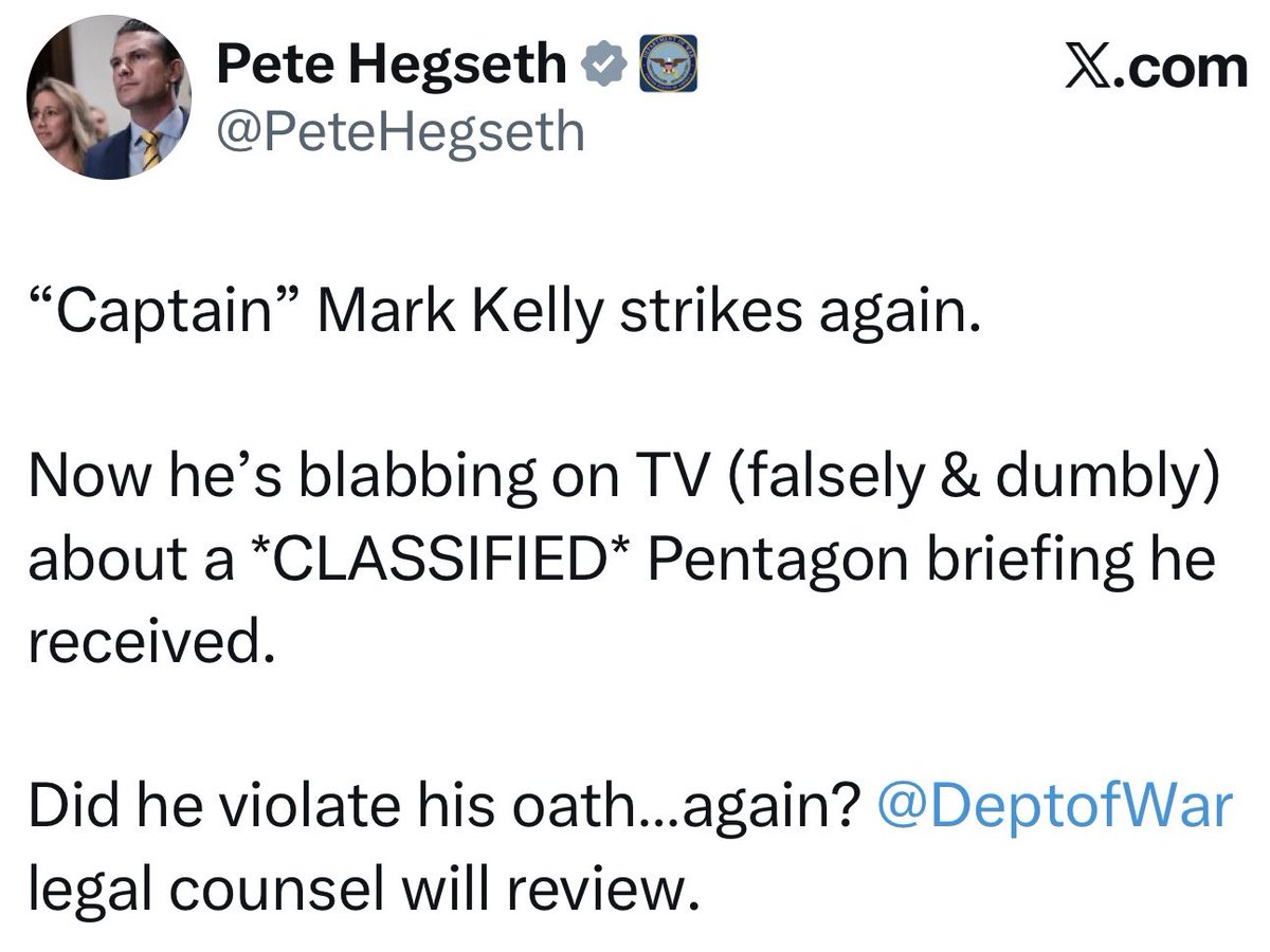 Mark Kelly is a traitor and a disgrace, he belongs in prison.  

Prosecute him!