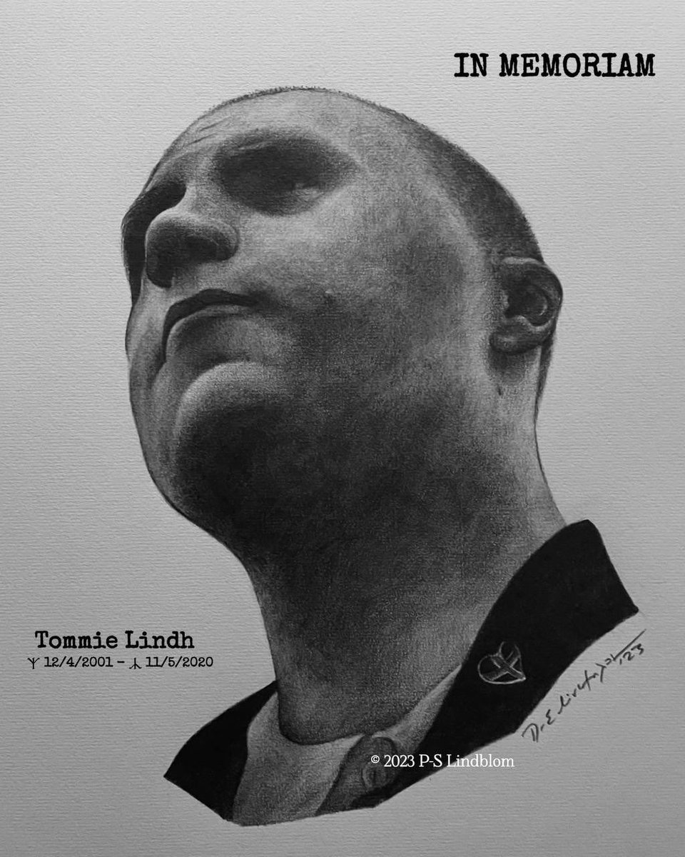 ArnoBrekerArt's tweet photo. Tommie Lindh
ᛉ 12/4/2001 - ᛣ 11/5/2020 

Don’t forget him.

© 2023 P-S Lindblom https://t.co/ab0COmFHKG