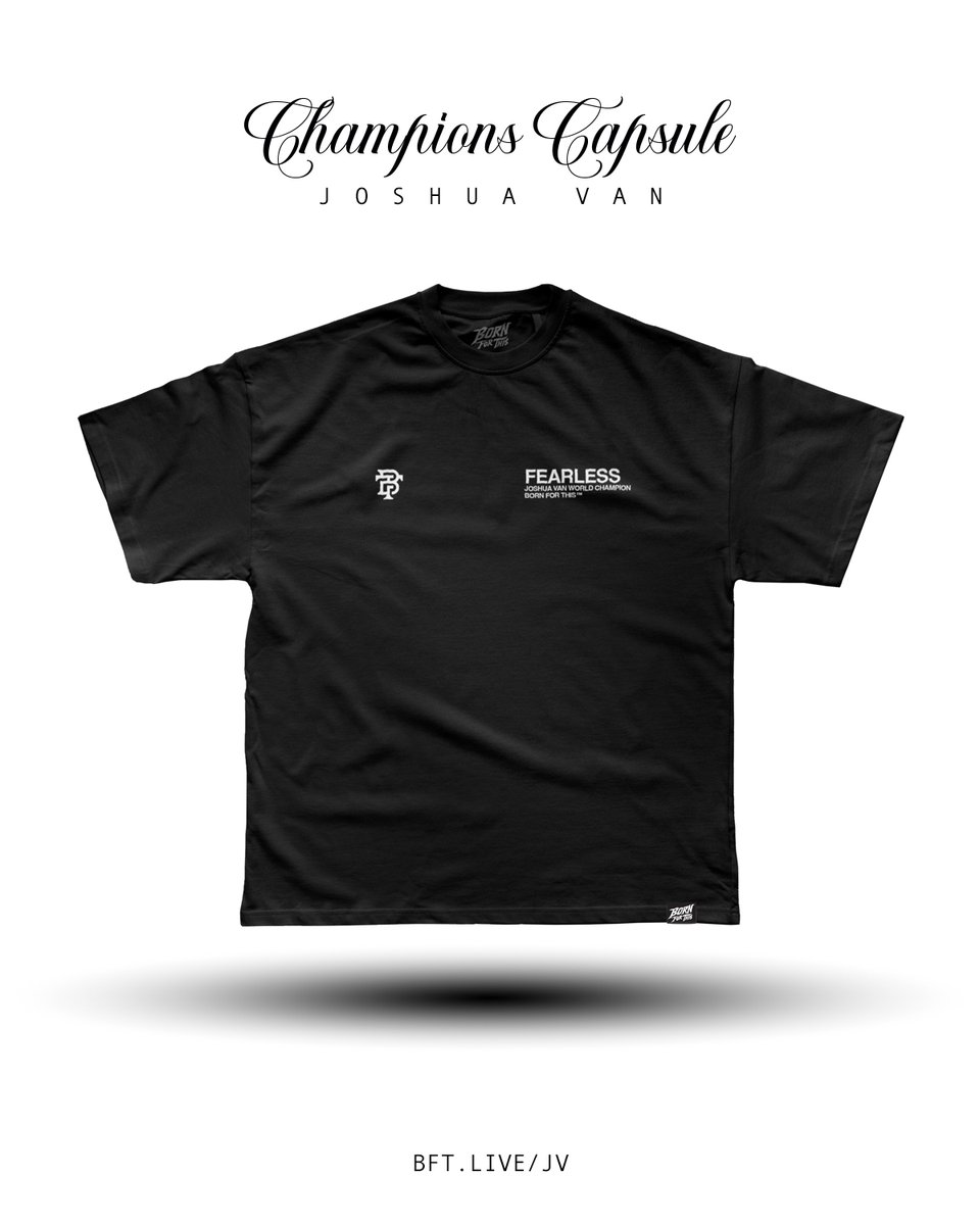 bornforthistm's tweet photo. JOSHUA VAN CHAMPIONS CAPSULE

https://t.co/vv5zoU3C0g

#bornforthis
#joshuavan
#joshvan

BORN FEARLESS. https://t.co/CIQ31WCUzX