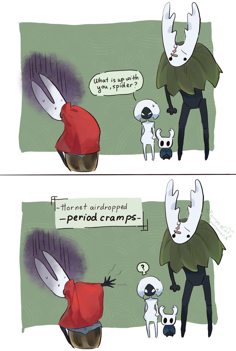 purripocat's tweet photo. Family always share
#hollowknight https://t.co/SjJlLvyuMT