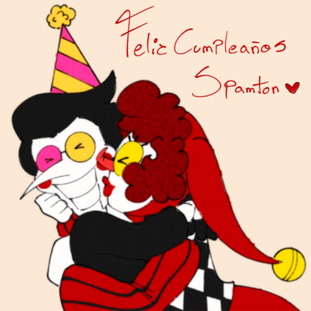 RedTheards's tweet photo. Happy birthday my beautiful Spammy 🥺🥺 https://t.co/fvts5oCWZb