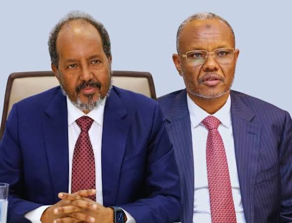 The president of somalia tweet media