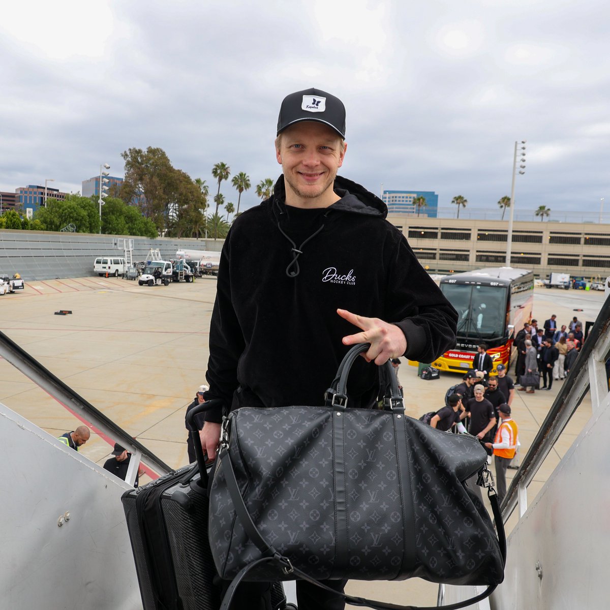 AnaheimDucks's tweet image. Prepared for takeoff. 

#FlyTogether