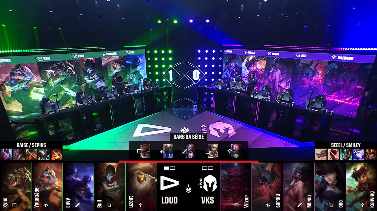 CBLOL tweet media