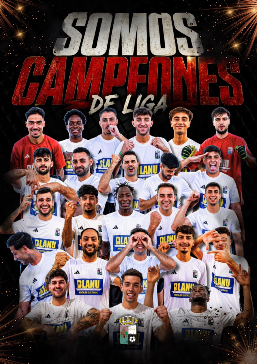 🔥 SOMOS CAMPEONES DE LIGA 🔥

No fue suerte. Fue trabajo, sacrificio y un equipo que nunca dejó de creer.
Partido a partido, paso a paso, demostramos que este escudo se defiende con el corazón ❤️

Hoy celebramos lo que somos:
💪🏼 Unión
⚽ Pasión
🏆 Campeones