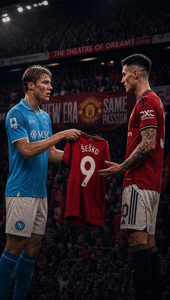 soccer_central1's tweet image. What an Upgrade for Manchester United. 
#Mufc #sesko #fyp