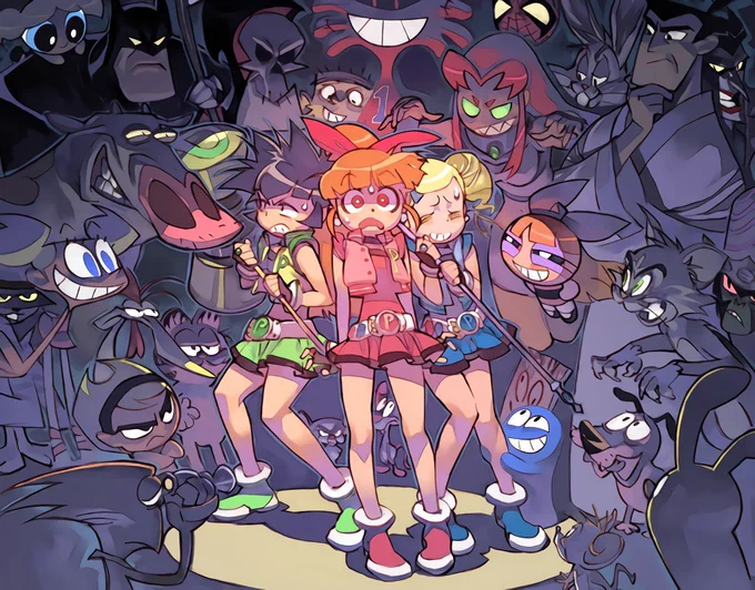 Illustration | Powerpuff Girls Z Artist: Yoh Yoshinari
