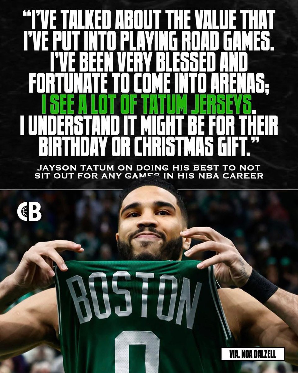 Calling Jayson Tatum of all people a quitter is negative ball knowledge

He’s played 603/676 possible games in his career excluding his Achilles injury

You just sound dumb as fuck
