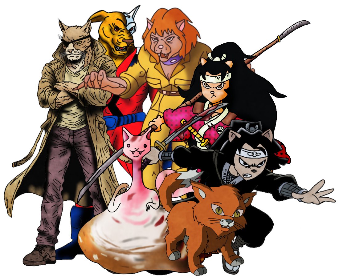 miny_boy's tweet image. She’s a ninja so deadly she can kill a horse with a shuriken, but still gets emotional when one of her "kids" doesn’t call home from a mission. #teenagemutantninjaturtles #usagiyojimbo
