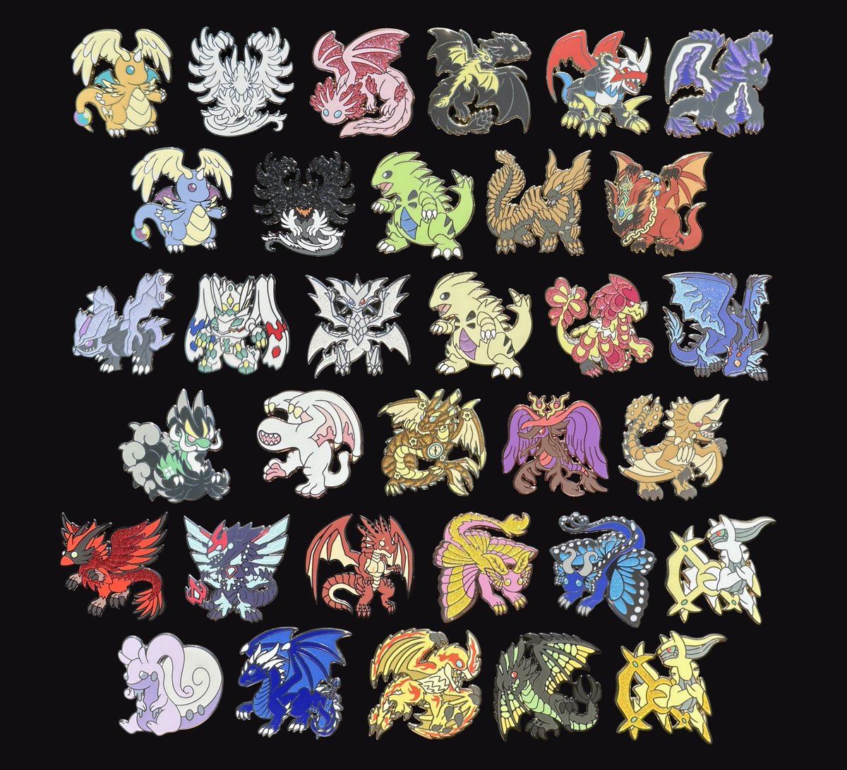 AlltheDwagons's tweet image. I love how all the pins from my Dwagon Enamel Pins Part 8 Kickstarter came out! I’m excited to have them at conventions and hope everyone enjoys them! Thank you to everyone that has made the last 8 Kickstarter campaigns a success!
#dragons #pins #enamelpins