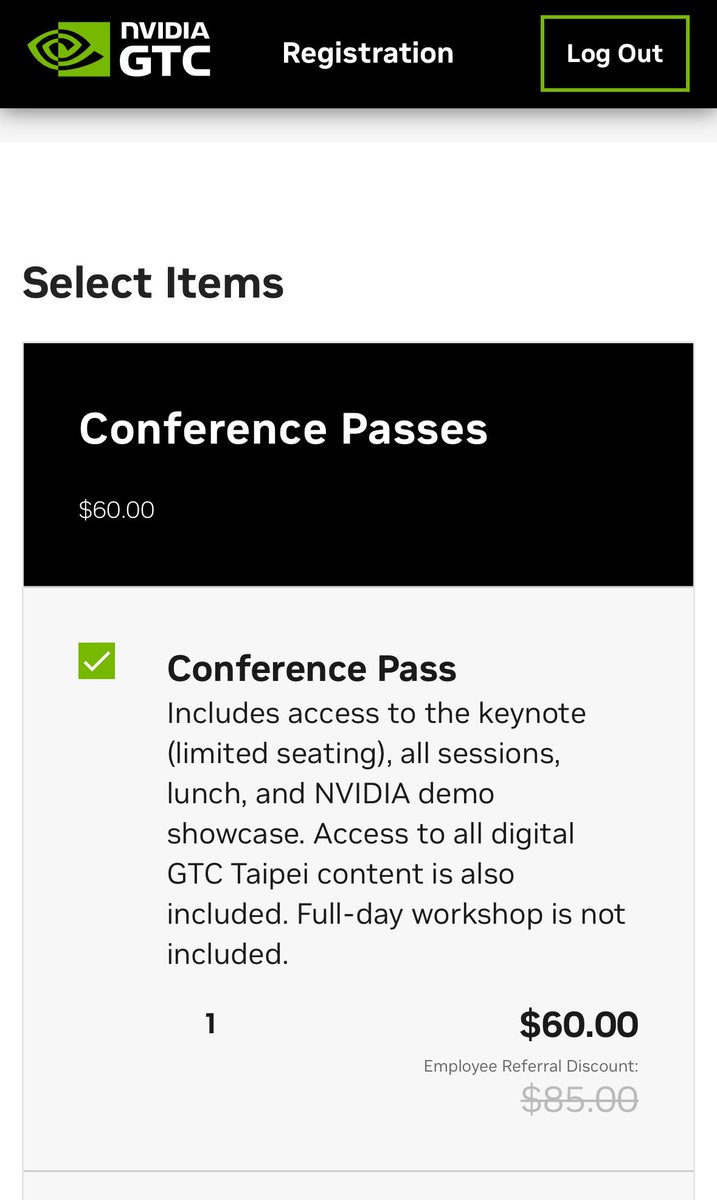 GKS5555's tweet photo. #NVIDIA Jensen Huang keynote on June 1 — staying up late to grab early bird tickets 

Super excited for #GTC Taipei 2026
Can’t wait to see Jensen Huang live and dive into the future of #AI, GPUs, and innovation

From chips to real-world impact — this is where the next wave begins https://t.co/MBSHBjRi8U