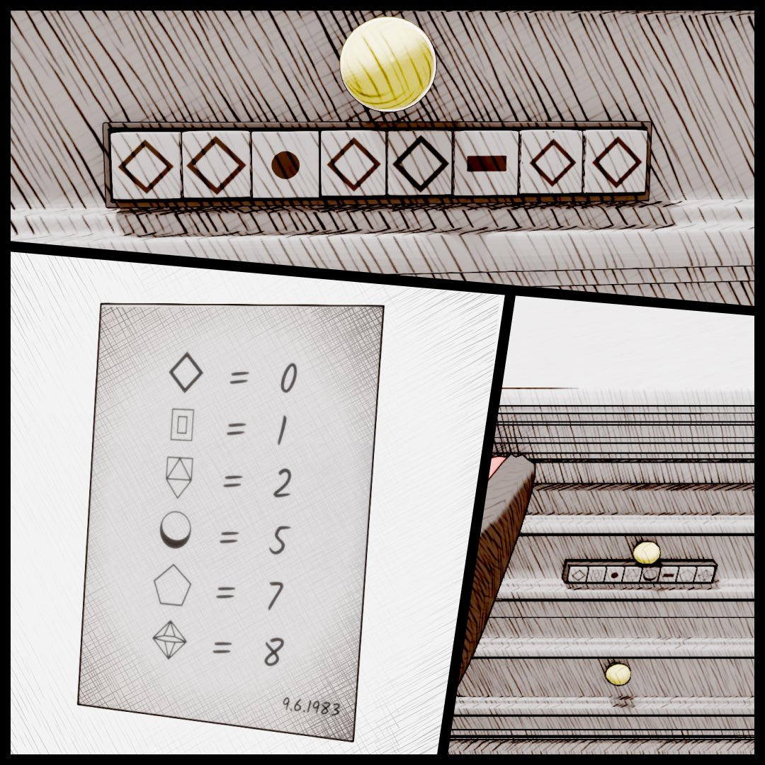 xowiacain's tweet image. Design debate: Classic vs. Fluid

Designer (42): Complex logic like this '1983' lock adds depth.
Dev (19): Puzzles shouldn't disrupt the narrative flow.

Does a math barrier enhance immersion or kill the story's momentum? We need your take! 🕵️‍♂️

#ChiefCenab #IndieDev #PuzzleGame