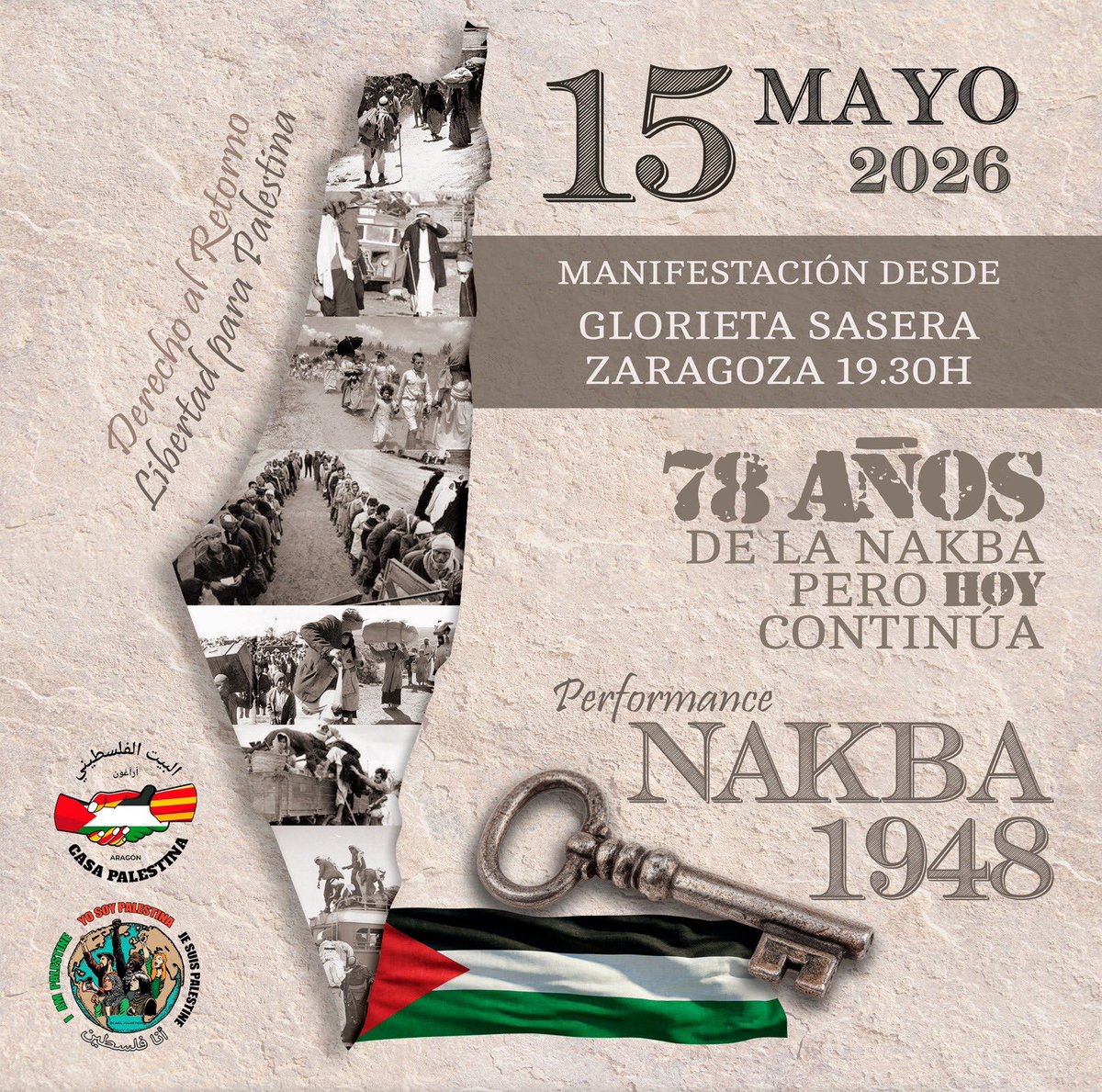 Casa Palestina de Aragón tweet media