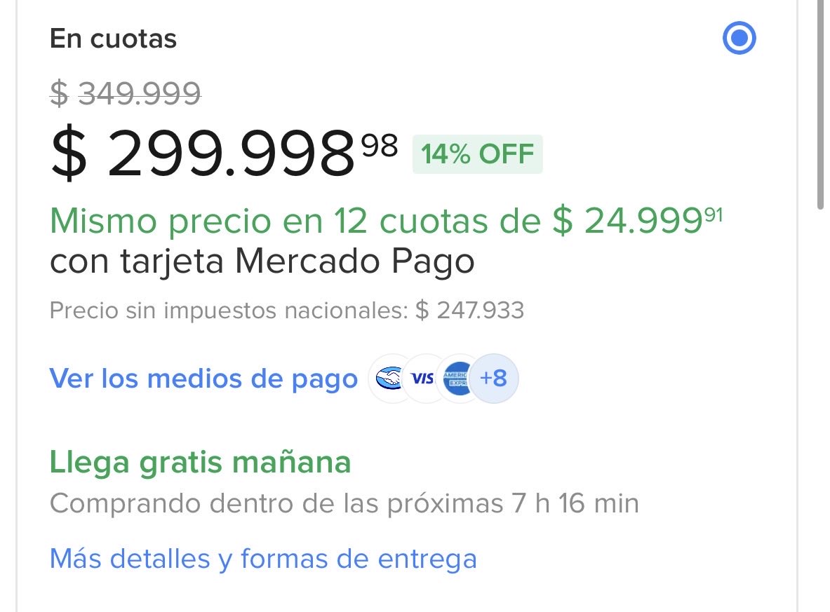 ofertas_AR's tweet image. 📱🔥 Si buscás un celu con buena memoria y buen precio, ojo con este:

Motorola Moto G15 256GB en color Sunrise Orange 🧡

Gran espacio, ideal para varias fotos y apps.

💳 12 cuotas de $24.999

Link: meli.la/2VDi148

#Motorola #MotoG15 #Celulares #Tecnología #Oferta