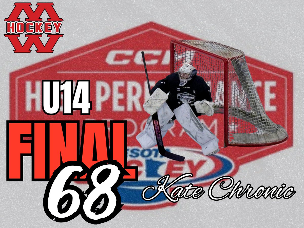 Congratulations to future Scarlet Kate Chronic on making the CCM HP U14 final 68. Great job and keep it going! Go Scarlets!!