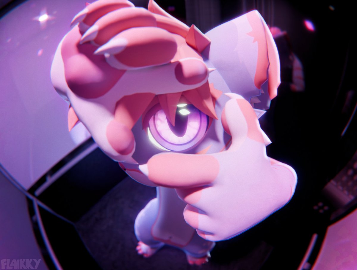 I got my eye on you~

Render by <a href="/Flaikky1/">Flaikky</a> 
#MayuMay