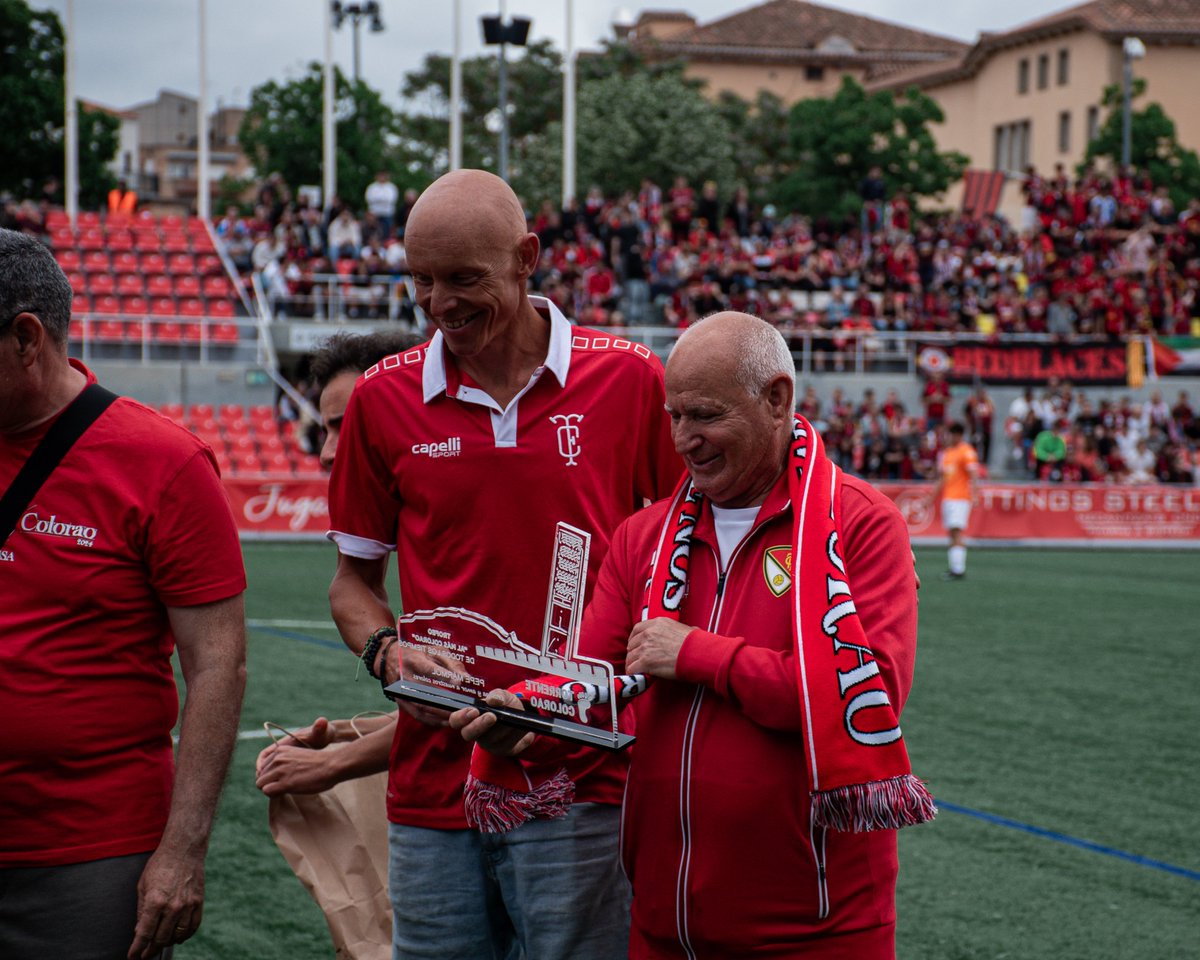 🫶 Aprofitant l'ocasió, els #terrassistes de <a href="/TorrenteColorao/">Torrente Colorao</a> també han homenatjat al nostre 𝗣𝗘𝗣𝗘 𝗠Á𝗥𝗠𝗢𝗟

🧱 Qui avui ha tancat la seva 5️⃣3️⃣a temporada consecutiva al servei del <a href="/TerrassaFC/">Terrassa FC</a>

🎂 Al juliol farà 7️⃣6️⃣ anys

To be continued! 🔜

🙌 AMUNT #TERRASSA! 🙌