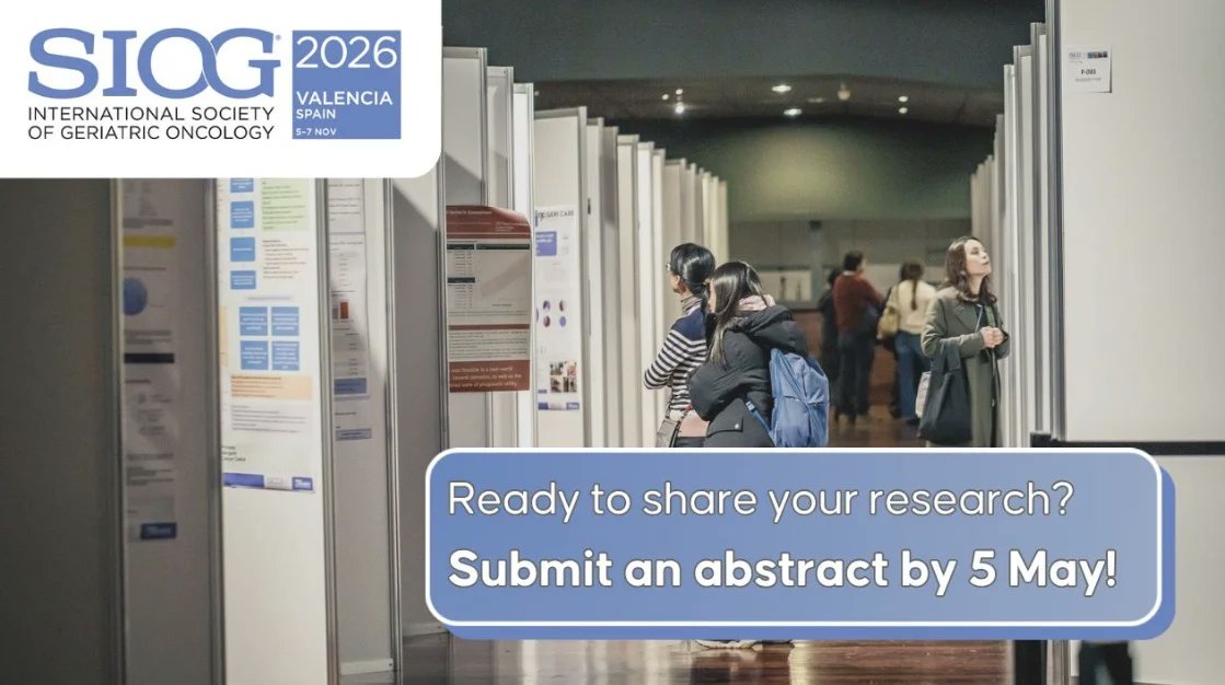 oncodaily's tweet image. SIOG 2026 Abstract Submission Closes 5 May

@SIOGorg 

oncodaily.com/voices/siog-49…

#OncoDaily #Oncology #Cancer #Health #Medicine #MedX #MedTwitter
