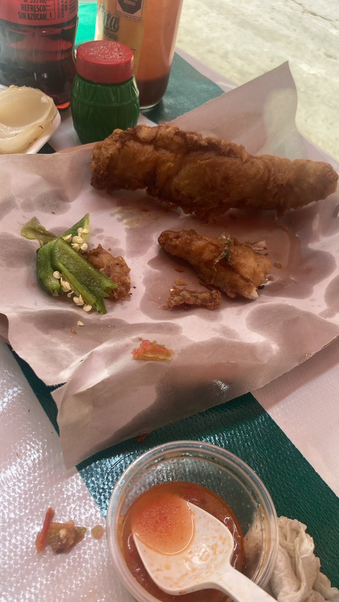 Echando el pescadito y la chela en el barrio 😎🤟 (@ Paulino's in DF) app.foursquare.com/share/checkin/…