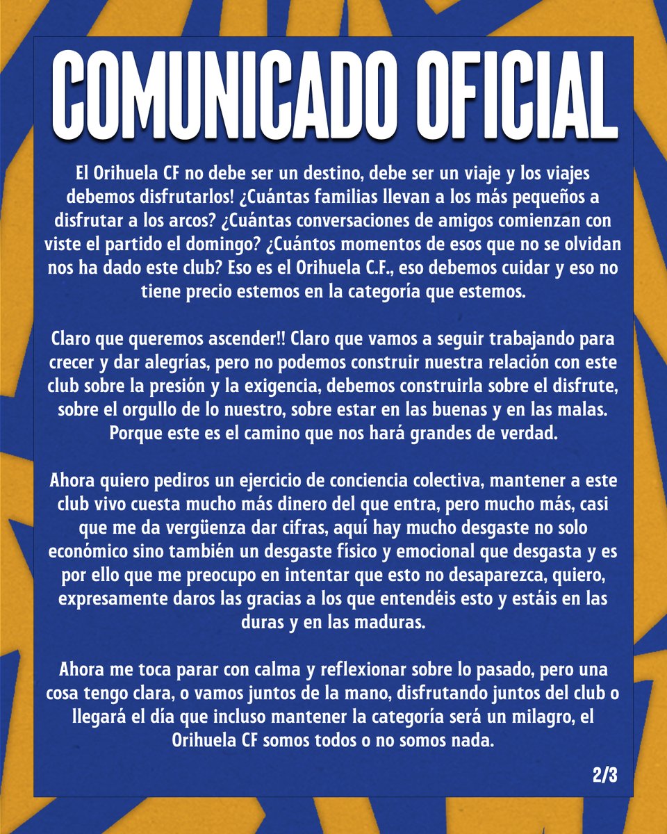 Orihuela C.F. tweet media