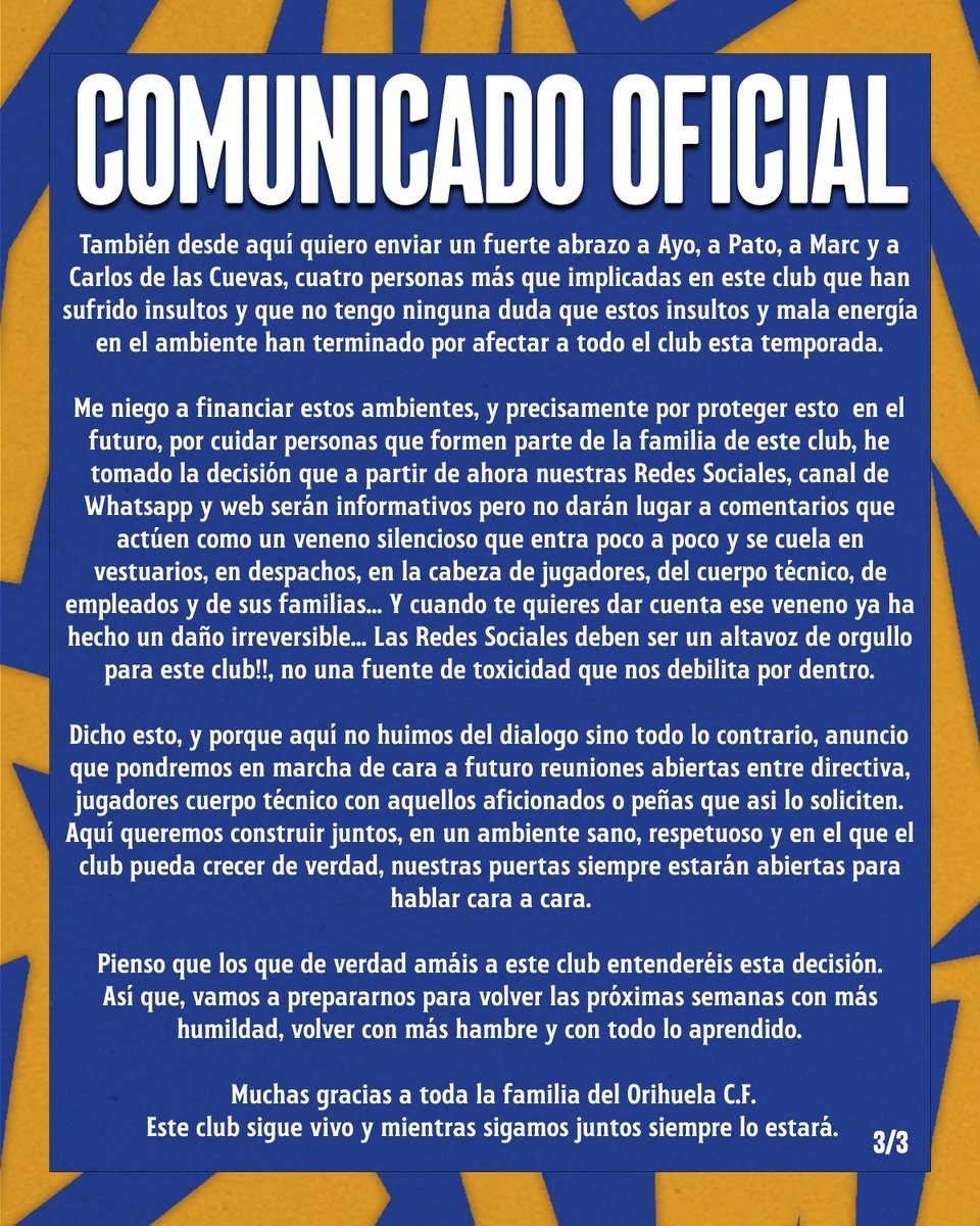 Orihuela C.F. tweet media