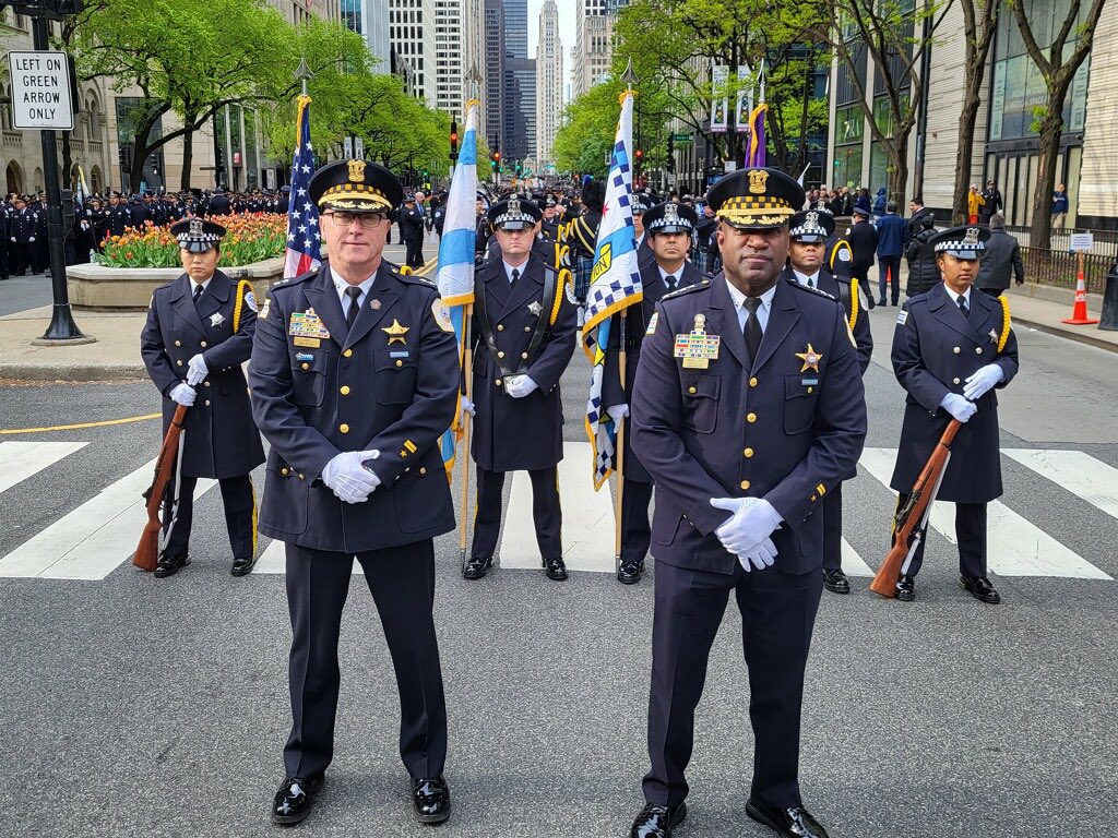TAhern_'s tweet image. 94th Annual St. Jude Police Memorial March @cpdmemorial #NeverForget #ChicagoPolice