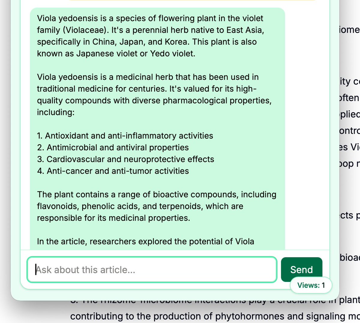 plantworldorg's tweet image. I have an article on growing a medical herb (Viola yedoensis) anti flammitory and anti cancer abilities using hydroponics

#cancer #medicine #health #doctor #hospital #nurse #herbs #science #hydroponics

article at plant-world.org/articles/viola…

@ScienceNews @ScienceMagazine @Bayer