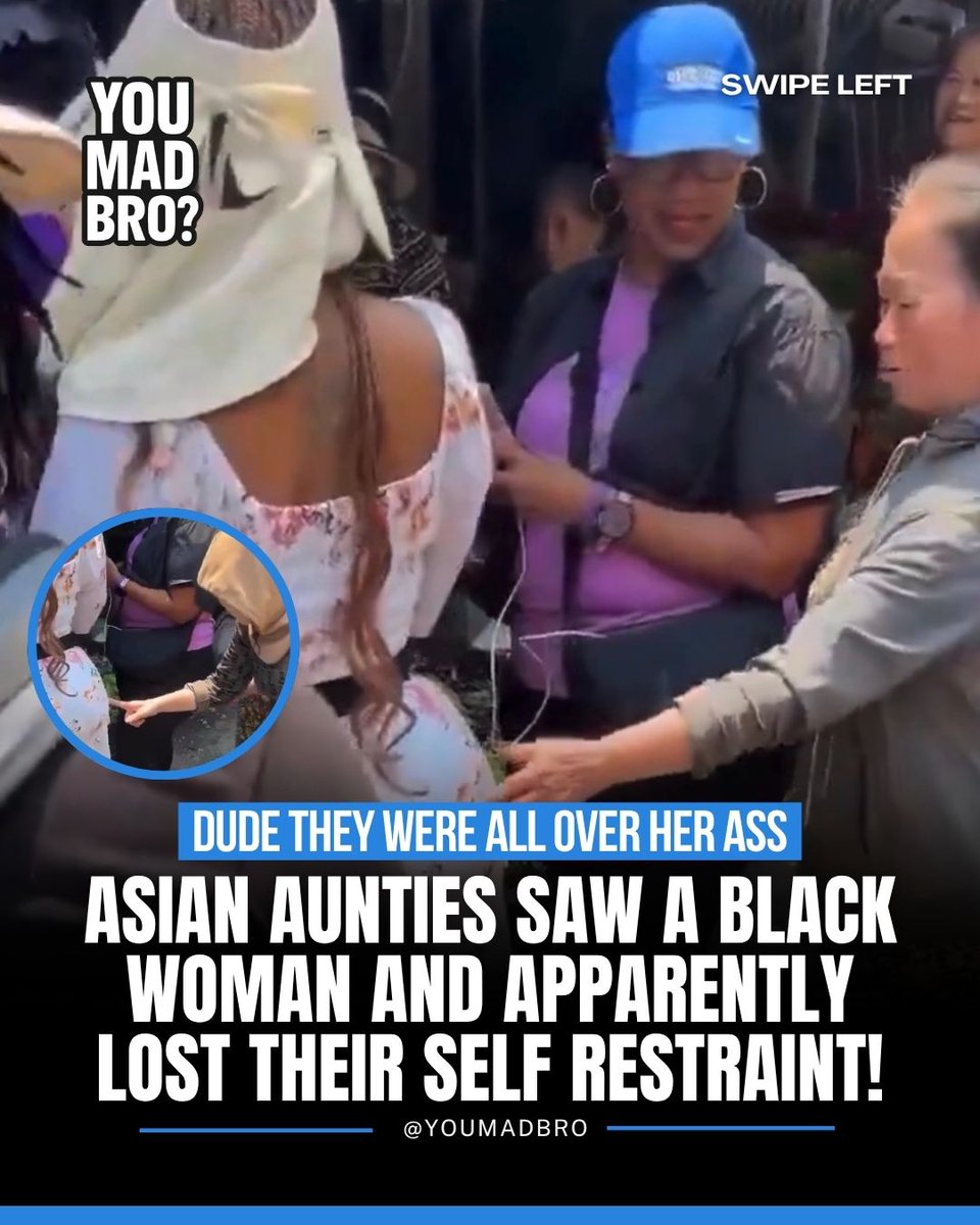 youmadbroDGTL's tweet image. A viral clip shows a #woman being treated inappropriately inside a store, sparking backlash online 👀