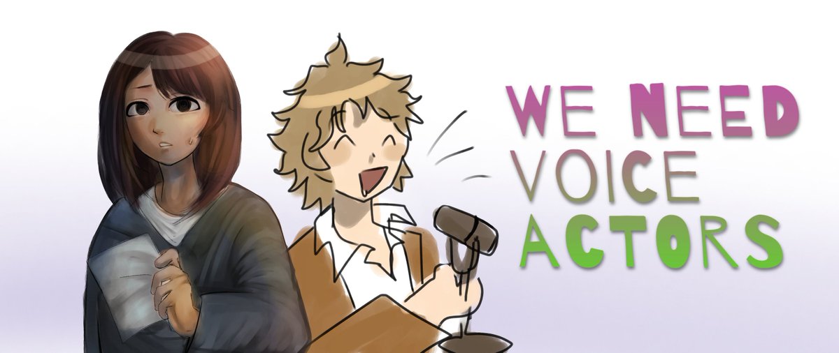 HELLO we're looking for Spanish-speaking people who are willing to participate in a Spanish dub of #IsekaiRonpa! No experience or good microphone is needed. If you're interested or know someone who might be, you can check the link below! ↓

castingcall.club/projects/iseka…