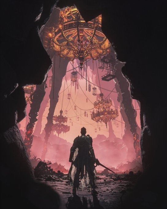 <a href="/foxpieces/">Visnå</a> <a href="/BandaiNamcoUS/">Bandai Namco US</a> <a href="/YasuhiroKitao/">FROMSOFTWARE／Kitao</a> the entrance shot kinda looks like Rykard’s face and crown
