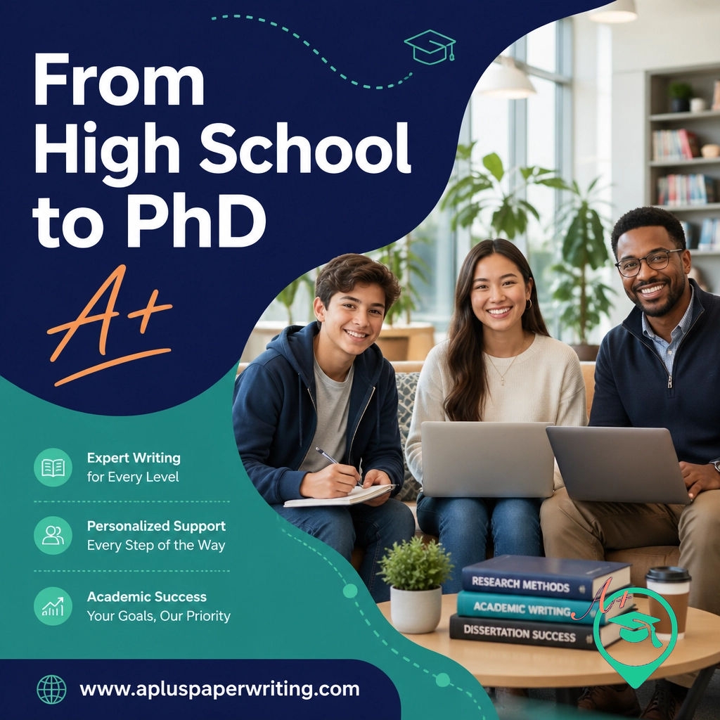 APlusPaperWrite's tweet image. From high school essays to PhD dissertations, we grow with you! 🚀 Get the flexible, expert support you need at every academic level. Stress less and achieve more with our tailored solutions. ✨

apluspaperwriting.com

#APlusPaperWriting #StudentLife #PhD #StudyHelp