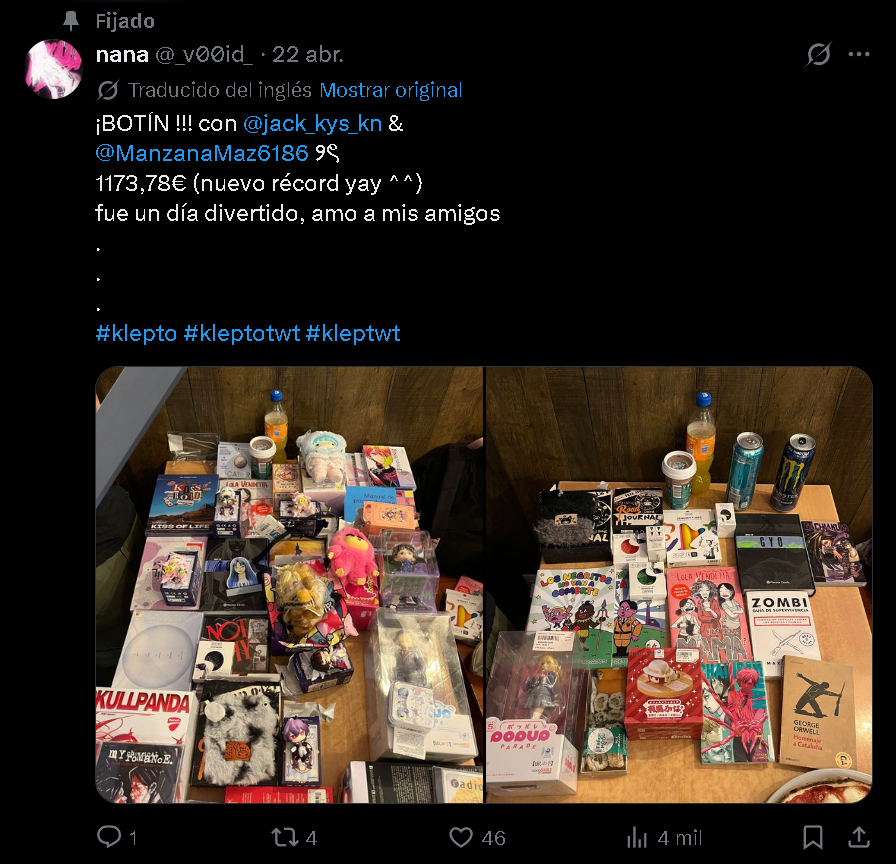 rocru_dc's tweet photo. @emptyy_love q esperaban de alguien q sube orgullosa que robó no se cuantas cosas ajskajs se puede ser mas ordinaria https://t.co/abzQyFquNF