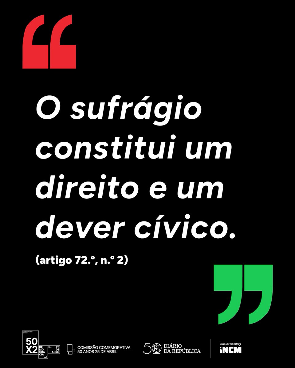 diariorepublica's tweet photo. Há 50 anos, a 3 de maio de 1976, era publicado em Diário da República o Decreto-Lei n.º 319-A/76, que regulamentava a eleição do Presidente da República.
#Diarios1976 #50anos25Abril #25deAbril #50x2 #50xTodos #FitaDoTempo #diariodarepublica #incm https://t.co/FUN08qs0So
