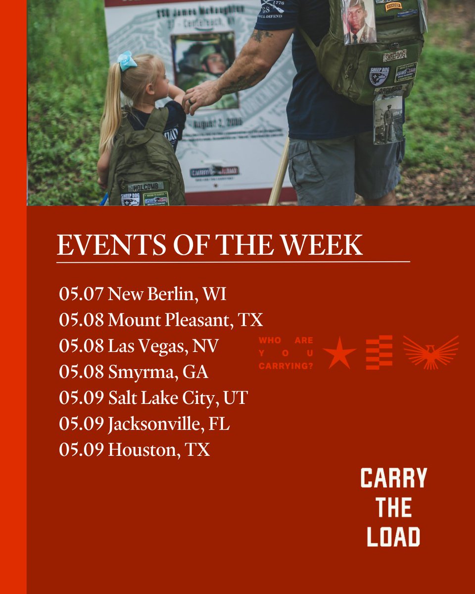 Carry The Load tweet media