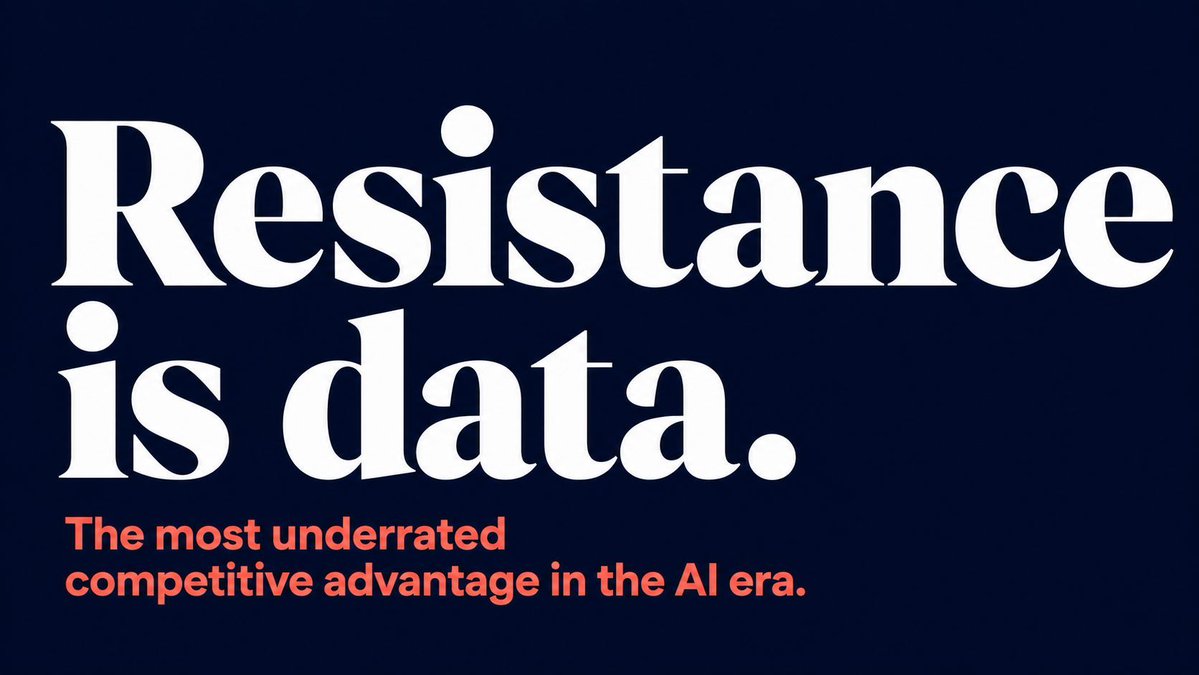 MelissaSie59547's tweet image. Hot take:

Resistance to your AI rollout isn't a culture problem.

It's data.

The team member pushing back has probably noticed something you haven't.

Reward honest resistance.

It's the most underrated competitive advantage in the AI era.

#AIleadership #WomenInTech