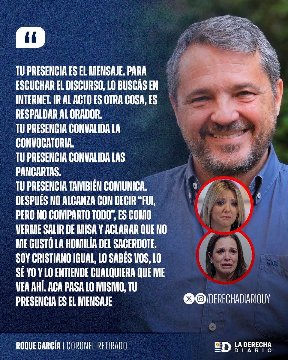 DerechaDiarioUY's tweet photo. 🇺🇾 | El Coronel Retirado y dirigente de la Coalición Republicana en Montevideo, Roque García, domó a las zurdas Valeria Ripoll y María Eugenia Roselló que convalidaron el nefasto acto de la organización mafiosa PITCNT. https://t.co/6ZCi9nqgdp