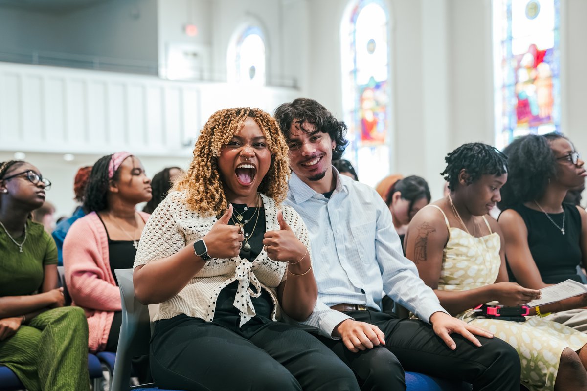 ColumbiaKoala's tweet photo. Koalas were celebrated at the Honors and Awards Convocation — and rightfully so. Congratulations to every honoree! Exam week starts now. You've put in the work. Go finish strong. 💜🐨 
#CCofSC #KoalaForever #ExamWeek #ColumbiaCollegeSC https://t.co/s8hTR3IrbA