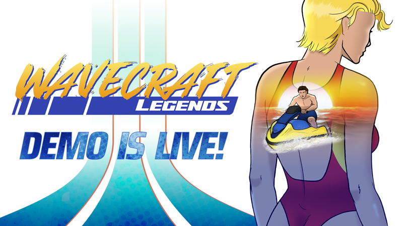 PolygonMyth's tweet photo. The DEMO for #WavecraftLegends is now out on Steam and made it onto the trending list!

https://t.co/py8u5CDtO1

Start carving up the waves now! #gamedev #indiegame

- 2 playable racers (+2 NPCs)
- 3 beginner tracks
- 3 weather/wave conditions https://t.co/xtlm3ZtE2p
