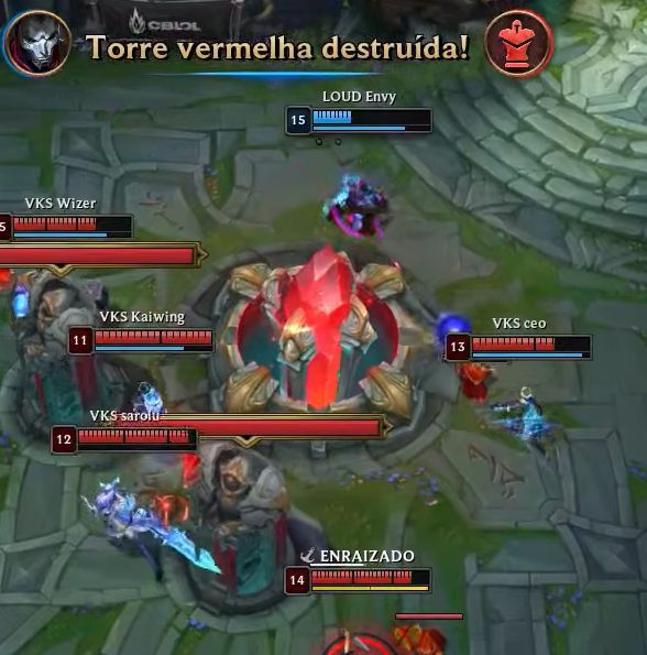 CBLOL tweet media