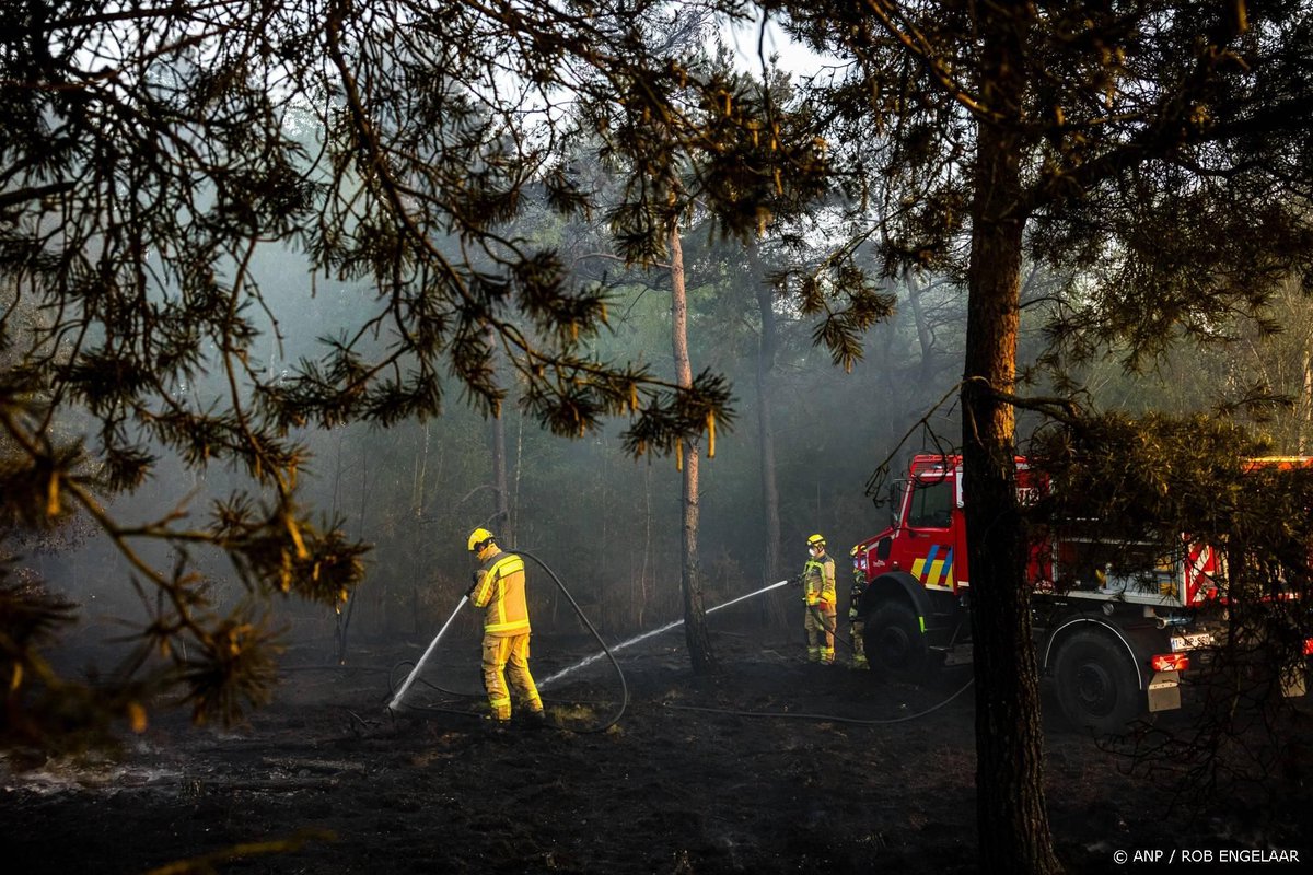 Brand meester na dagen blussen in Weert
