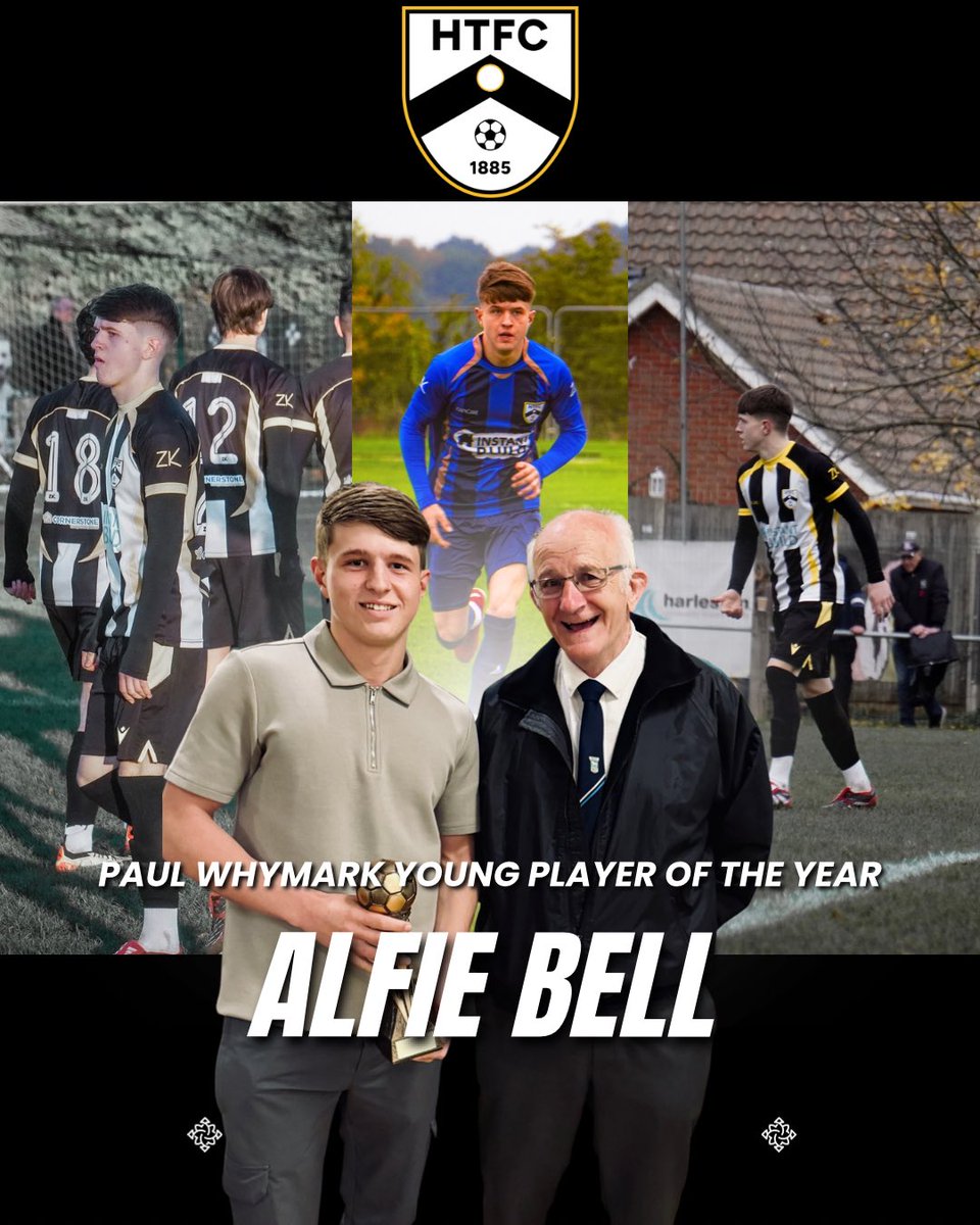 HarlestonTownFC's tweet photo. Next up, the Paul Whymark Young Player of the Year 🏆

A prestigious award for the club, going to @Alfiebell_4 — another great young signing who has a bright future ahead 👏 https://t.co/VTXaWxNCNx