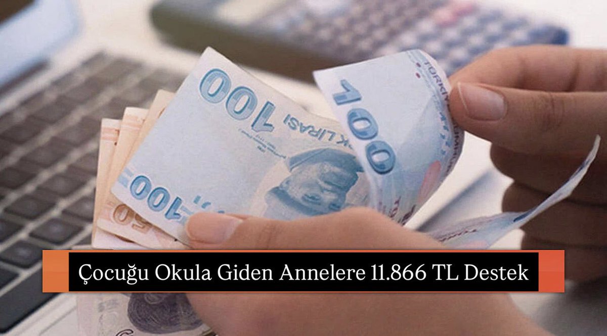 guncel_memur's tweet photo. #SONDAKİKA
Çocuğu okula giden #annelere 11.866 TL’ye kadar destek veriliyor. Başvuru e-Devlet üzerinden yapılır.

Okul öncesi: 6.592 TL
İlköğretim (ilkokul + ortaokul): 9.889 TL
Ortaöğretim (lise): 10.548 TL
Yükseköğretim: 11.866 TL
Detaylar açıklamada👇 https://t.co/skVyn4LZhk