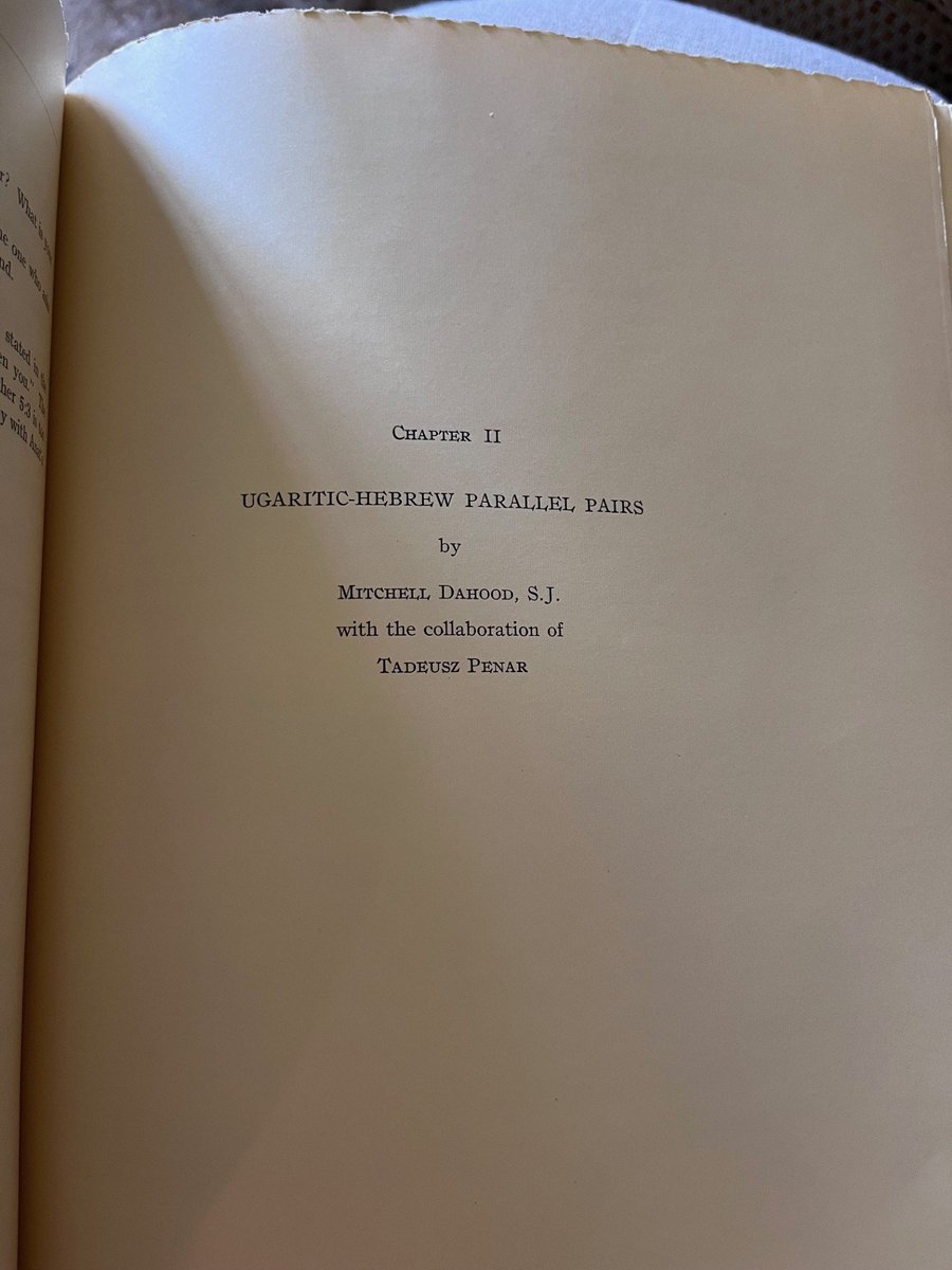 drjohnmeade's tweet photo. I've owned these volumes for some time, but since I was able to access another copy of them, I never cut their pages.
But now my copy is finally ready to use!
#HebrewPoetry #WordPairs https://t.co/hpc9nQALMm