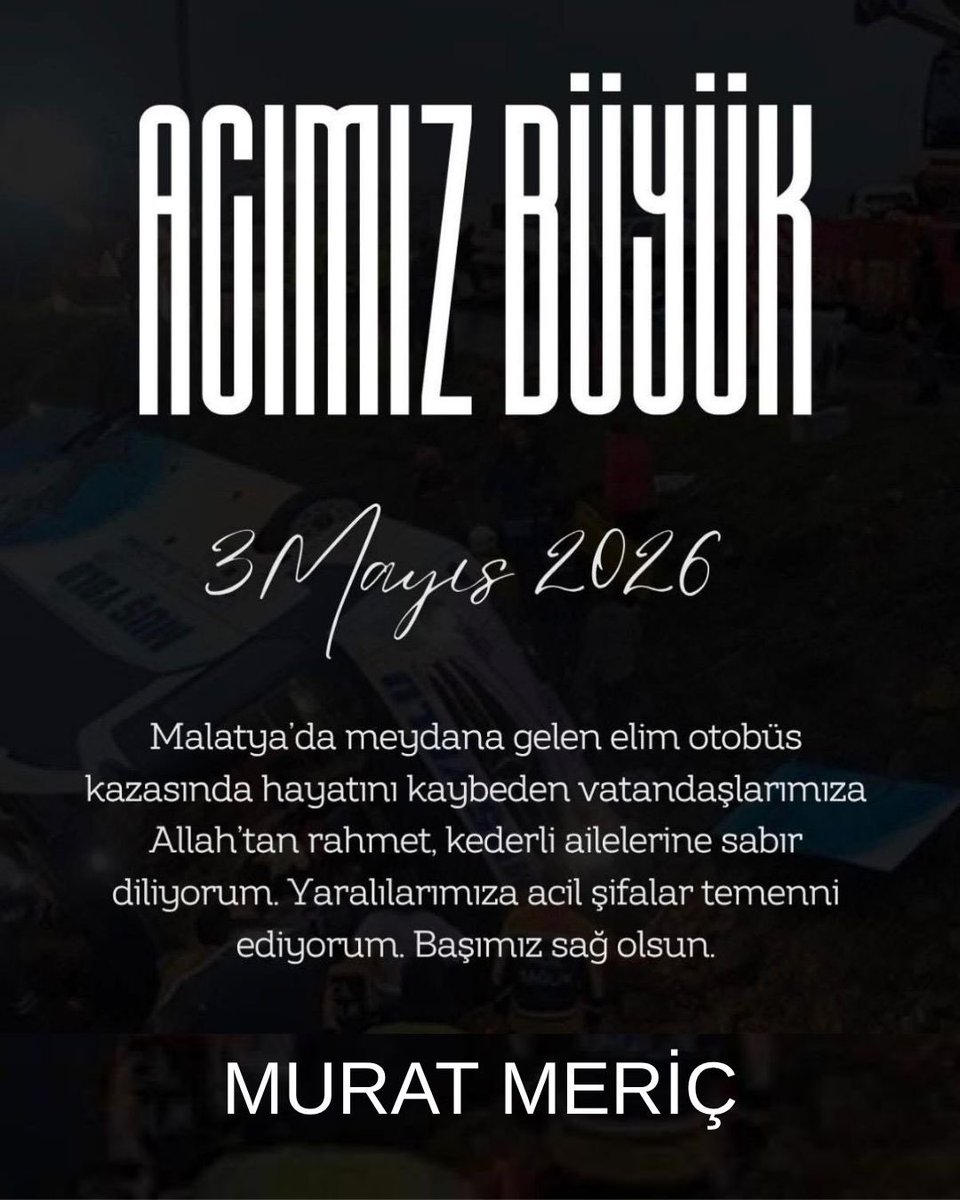 Murat MERİÇ tweet media