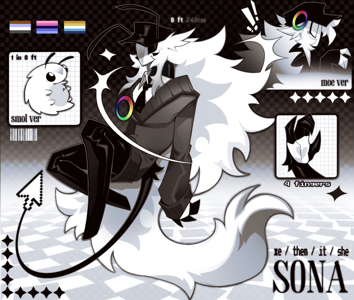 grubwormsoup's tweet image. me! 
#ocart #sona