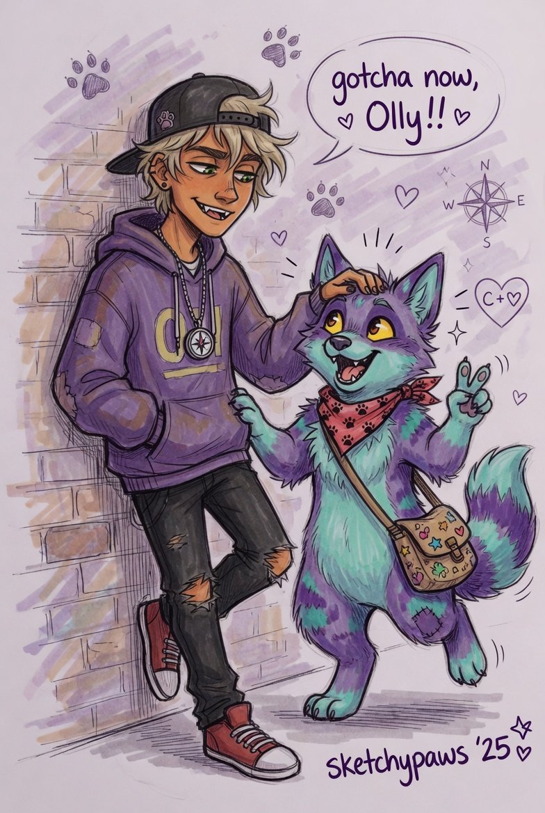 Rlindsey85's tweet image. Gotcha now olly!! #purple